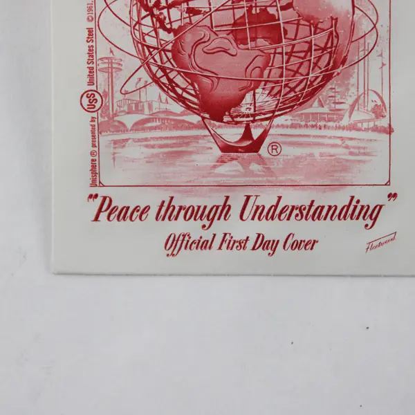 1964 New York World's Fair Peace Through Understanding FDC Scott U546