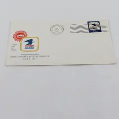Inaugurating The USPS FDC July 1 1971 McMinnville Oregon Cancel #1396