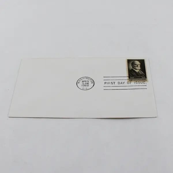Charles Evans Hughes 4c Stamp FDC Washington DC April 11 1962 Cancel