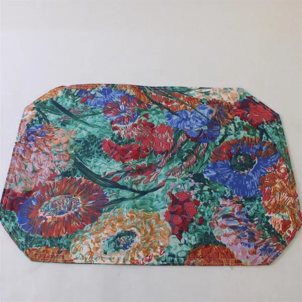Set of 4 Vintage Monet Inspired Impressionist Floral Placemats