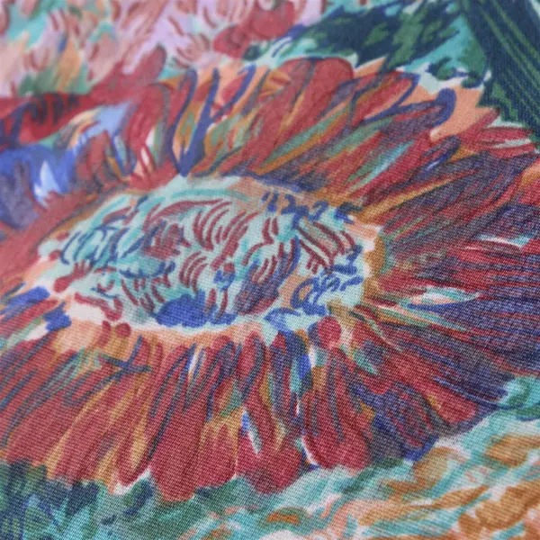 Set of 4 Vintage Monet Inspired Impressionist Floral Placemats