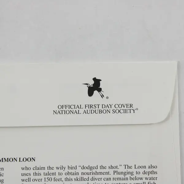 Set Of 5 National Audubon Society Bird Stamp FDC Fleetwood Cachet 1994