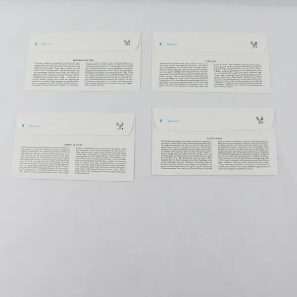Set Of 4 Christmas Family Scenes Stamps FDC Fleetwood Cachet 1996 SC# 3108-11