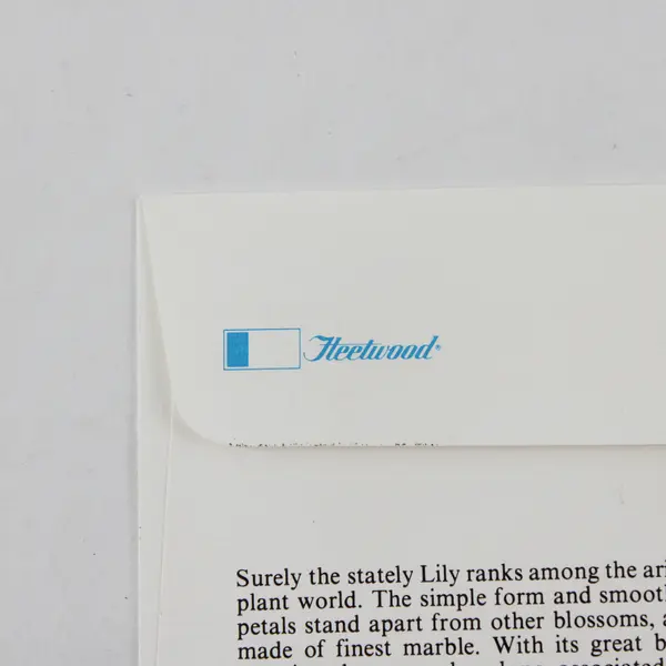 Set Of 5 Flowers Stamps 1981 FDC Fleetwood Cachet SC# 1876-79