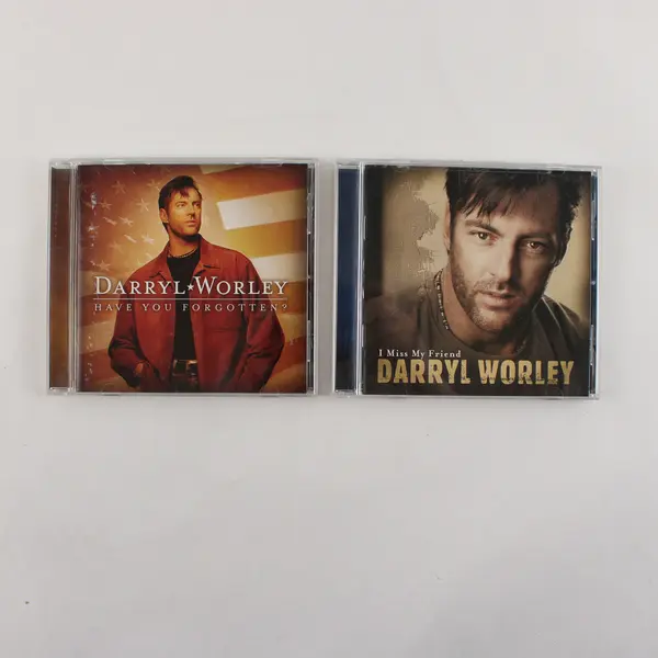 Lot of 2 Darryl Worley CDs I Miss My Friend 2002 Have You Forgotten? 2003
