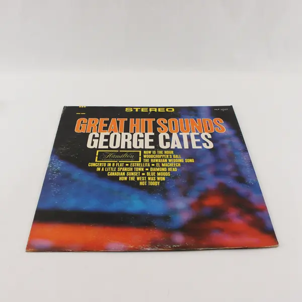 Hamilton George Cates Great Hit Sounds 12" Vinyl LP Record
