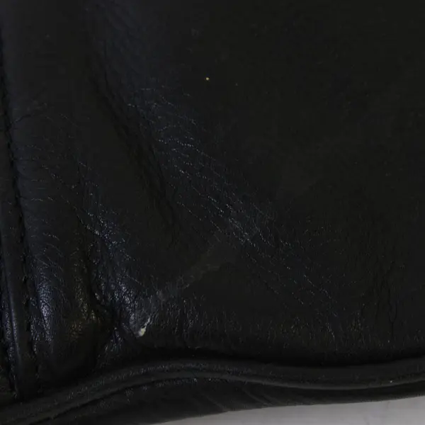 Ellemenno Black Genuine Leather Shoulder Bag Purse
