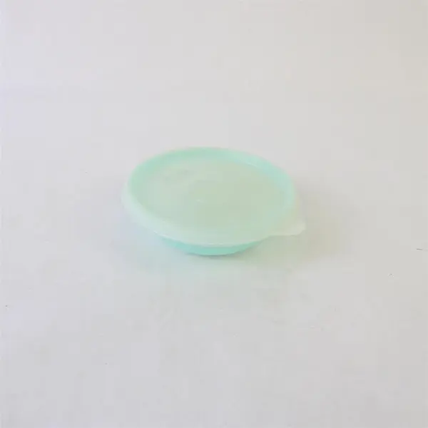 Vintage Tupperware 154-6 Blue Bowl with 215-54 Lid 