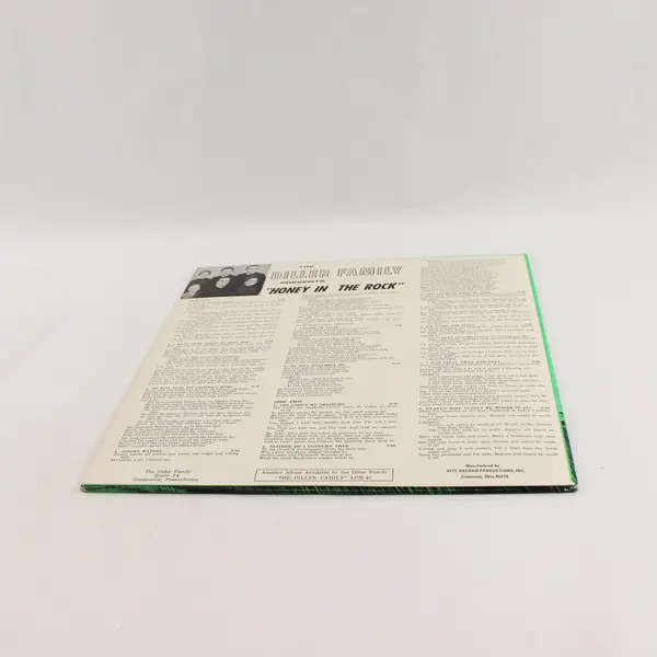  The Diller Family Honey in the Rock 12" Vinyl Record