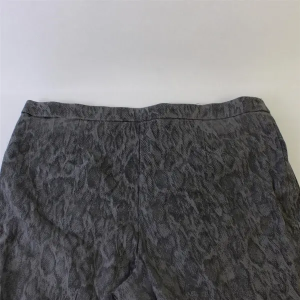 Briggs Snakeskin Print Straight-Leg Pants Women's XL