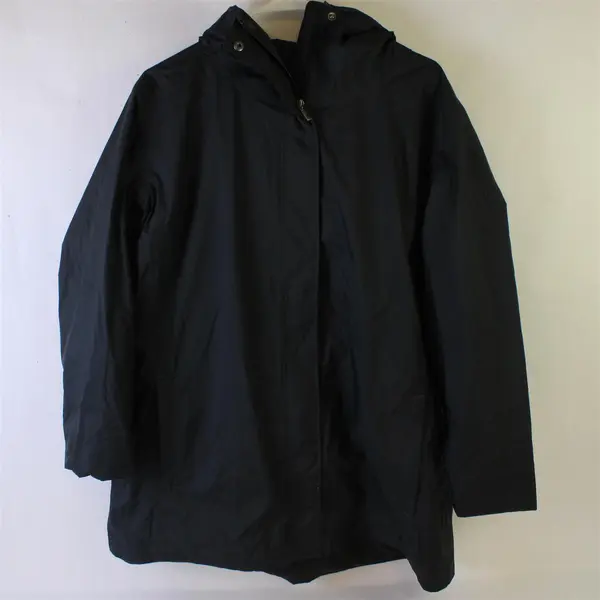 Columbia Omni-Tech Waterproof Black Hooded Jacket Women's 1X