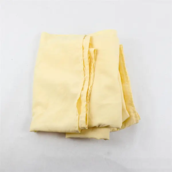 Vintage Dura-Soft Butter Yellow Twin Flat Sheet