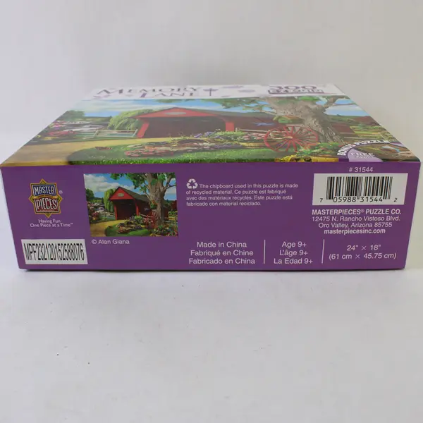 MasterPieces Memory Lane River Crossing 300 Piece EZ Grip Big Pieces 18x24