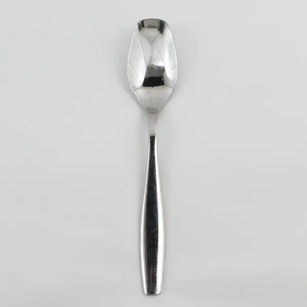 Gourmet Settings Chelsea Pattern 18/10 SS Oval Soup Spoon Squared Bowl 8" Good