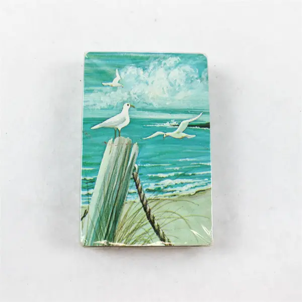 Hoyle Lot of 3 Pinochle Decks Sea Motif Lion Design Playing Cards