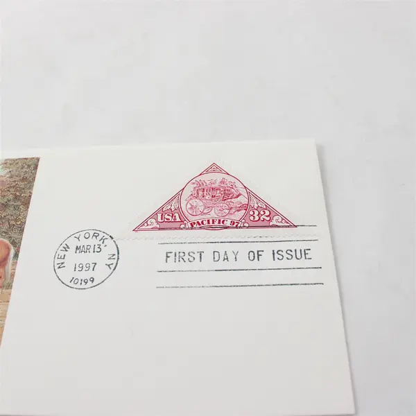 Set Of 2 Pacific 97 Stamps 1997 SC #3130-31 FDC Fleetwood Cachet 