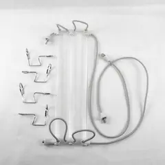 Umbra Acrylic Rods & Hooks Display Home Organization Set