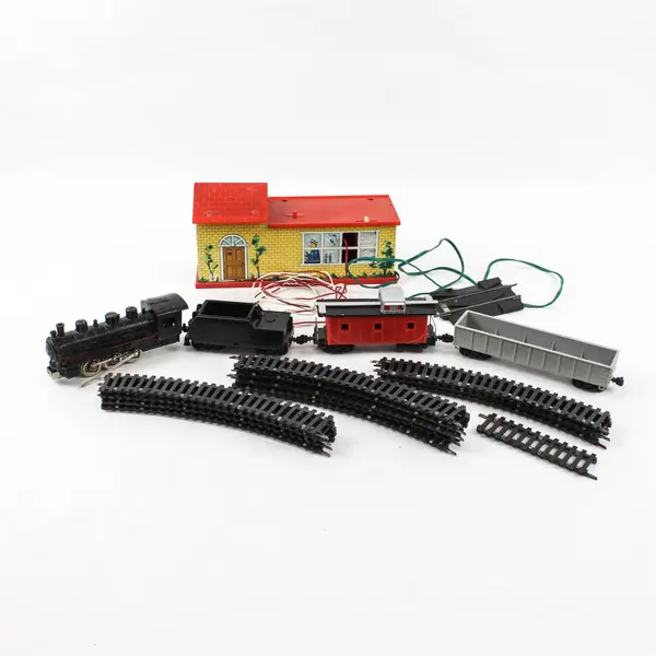 Vintage Mixed Incomplete Train Set Lot Locomotive Parts Repair Untested
