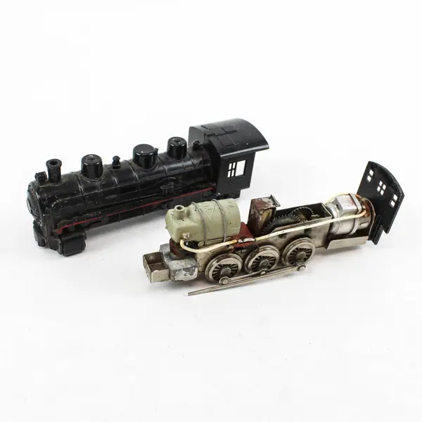 Vintage Mixed Incomplete Train Set Lot Locomotive Parts Repair Untested