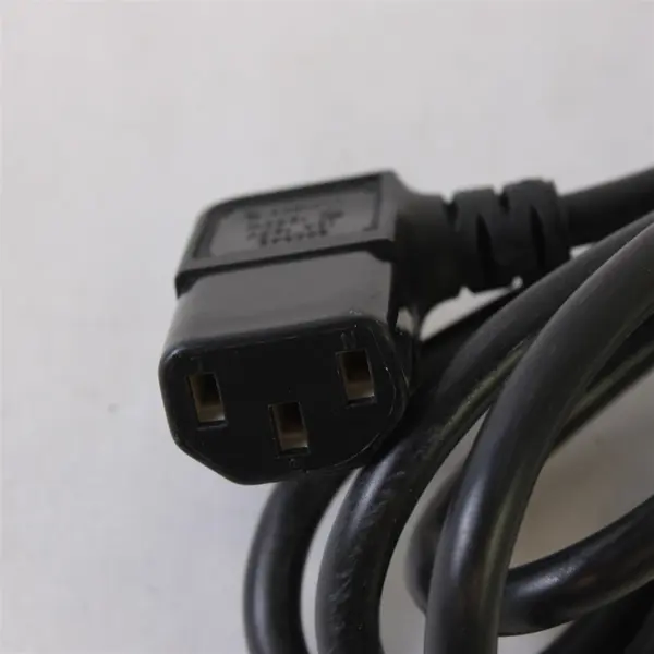 10ft 3 Prong AC Power Cord NEMA 5-15P to IEC 125V 10A