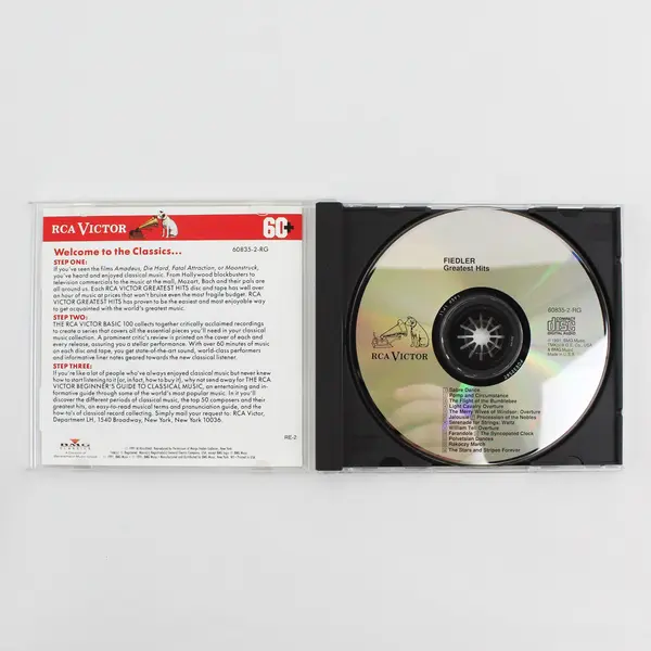 Fiedler Greatest Hits Arthur Fiedler & Boston Pops 1991 Music CD Good
