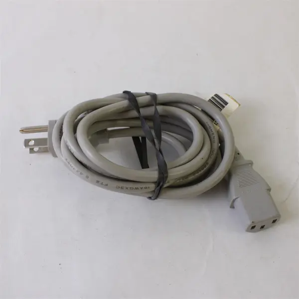 I-SHENG Gray IEC C13 3-Prong Computer Power Cable