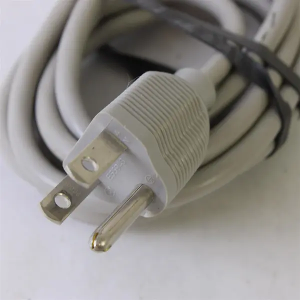 I-SHENG Gray IEC C13 3-Prong Computer Power Cable