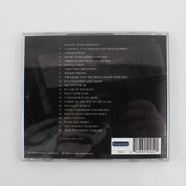 Bianco Music & Entertainment Patsy Cline Walkin' After Midnight 2000 Compilation