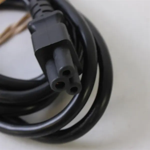 I-SHENG Lot of 2 Computer Power Cords 3-Prong 2-Prong LL81924