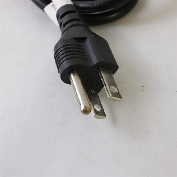I-SHENG Lot of 2 Computer Power Cords 3-Prong 2-Prong LL81924