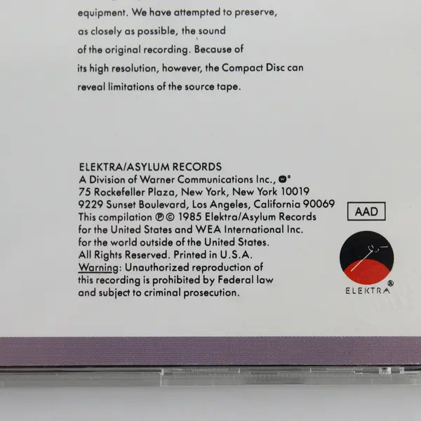 Bread Anthology of Bread 1985 Music CD Compilation Good