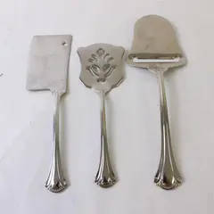 Lot of 3 International Silver Resplendence Stainless Serving Flatware