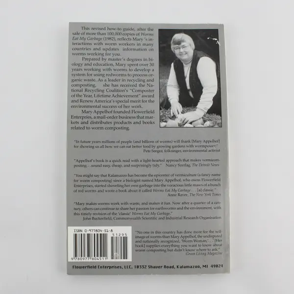 Worms Eat My Garbage Mary Applehof Revised 2nd Ed PB 1997