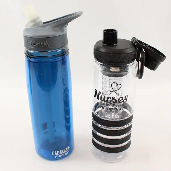 Lot of 3 CamelBak eddy Gatorade Nurse Infuser Plastic Water Bottles