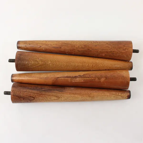 Set of 4 Wooden Furniture Legs 11" Replacement Repair