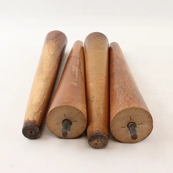 Set of 4 Wooden Furniture Legs 11" Replacement Repair