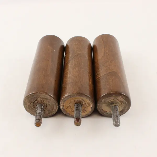 Set of 3 Wooden Furniture Legs Replacement Repair 5in