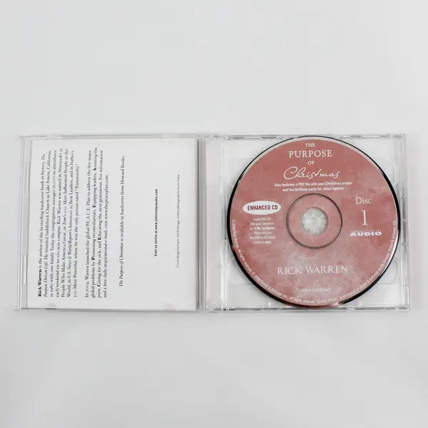 The Purpose of Christmas by Rick Warren 2008 Audio Book Unabridged 2-Disc Set