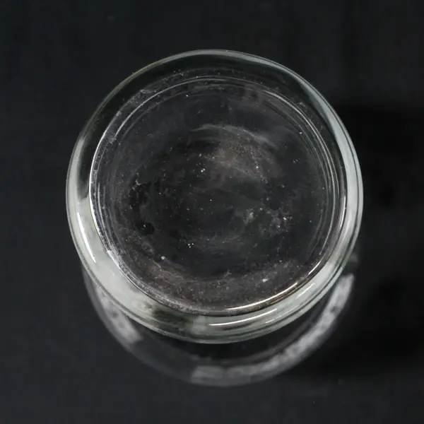 Vintage Pepsi Cola Clear Pedestal Glass White Lettering