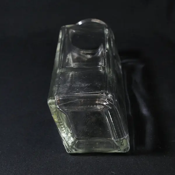 Ann's House of Nuts Clear Glass Jar 9.5" NO LID