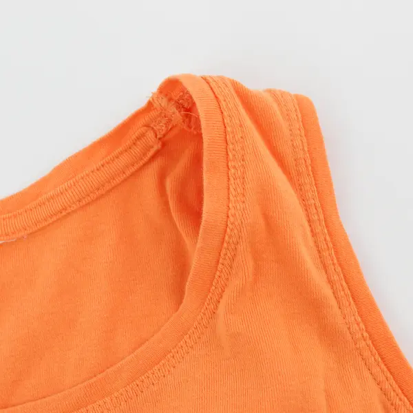 Chico's Neon Orange Cotton Tank Top Women's Size 1
