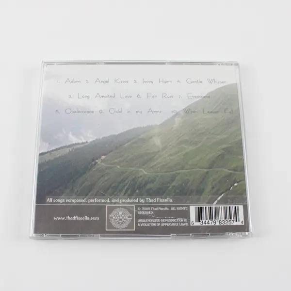 Vast by Thad Fiscella Solo Piano 2008 Music CD 