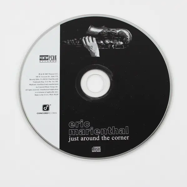Just Around the Corner by Eric Marienthal 2007 Jazz & Saxophone Music CD