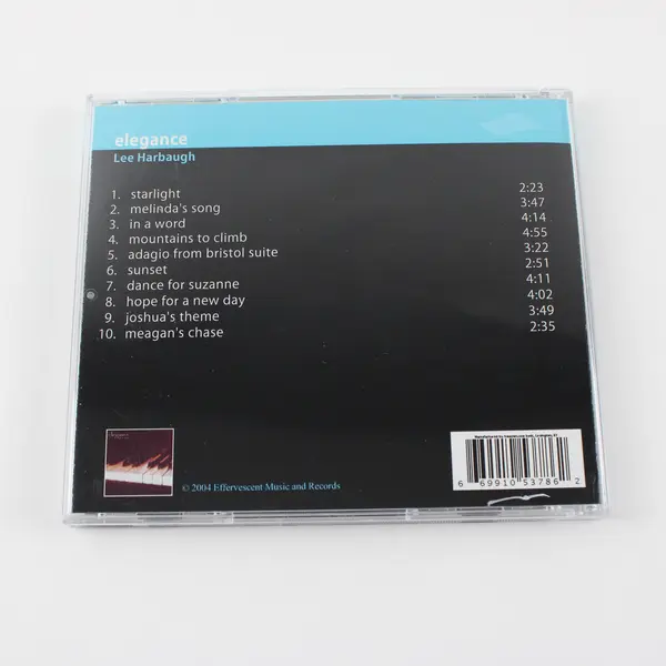 Elegance by Lee Harbaugh 2004 Music CD Effervescent Music