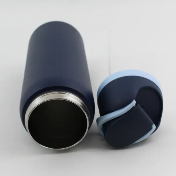 Clubtails Cocktail In A Can Navy Blue Steel Water Bottle Approx 36 oz