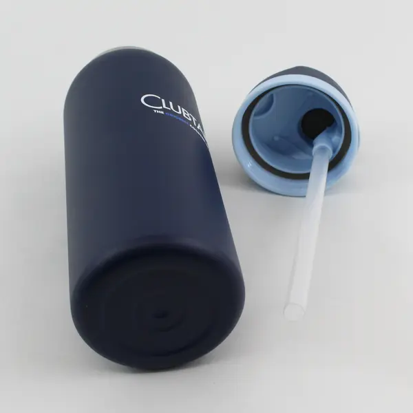 Clubtails Cocktail In A Can Navy Blue Steel Water Bottle Approx 36 oz
