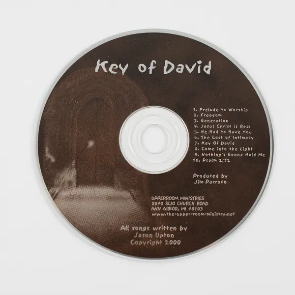 Key of David by Jason Upton 2000 Music CD Good 