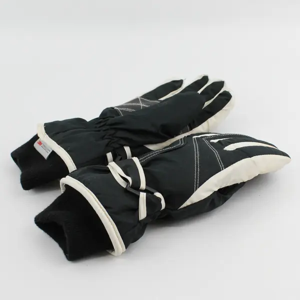3M Thinsulate Women's  Ski Gloves Size S/M Black and White