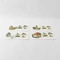 Set Of 4 Trees Of America 1978 FDC Fleetwood Cachet SC #1764-67
