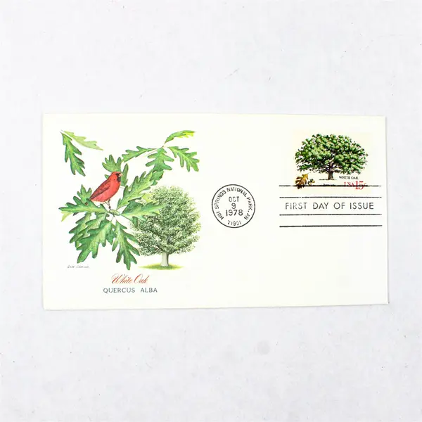 Set Of 5 Trees Of America 1978 FDC Fleetwood Birds And Trees SC #1764-67